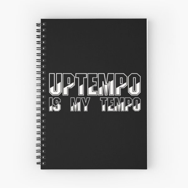 Item preview, Uptempo Is My Tempo Hardcore Music White designed and sold by RichTeeDesigns.