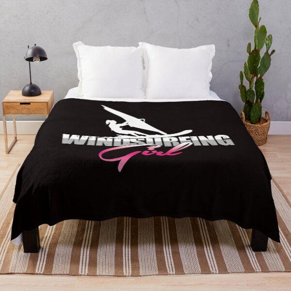 Item preview, Windsurfing Girl Windsurfer Water Sports Ocean Wave Surfer designed and sold by TomGiantDesigns.