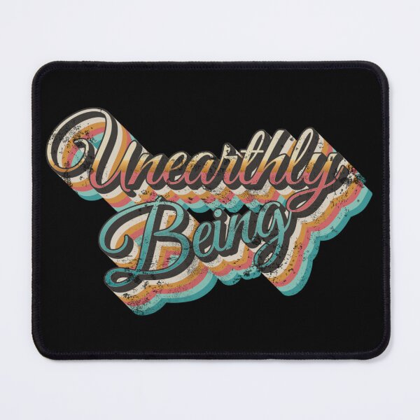 Item preview, Distressed Style Fun Retro UNEARTHLY BEING slogan designed and sold by TrulyEpoque.