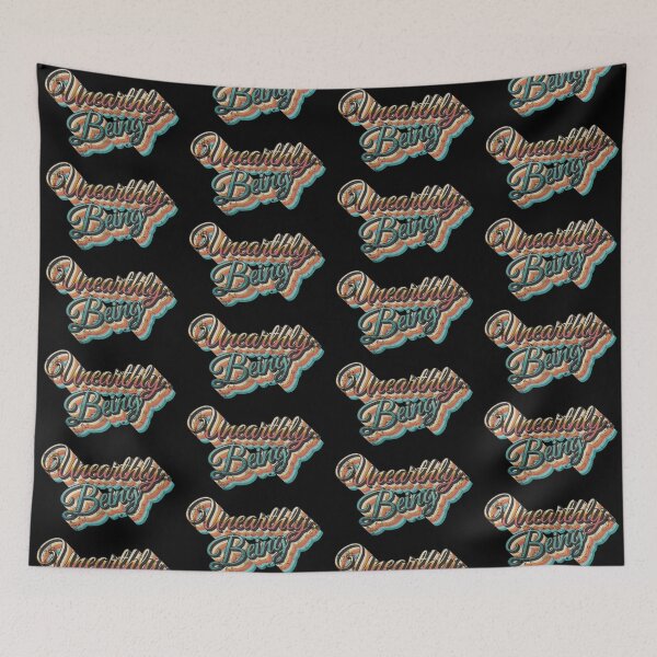 Item preview, Distressed Style Fun Retro UNEARTHLY BEING slogan designed and sold by TrulyEpoque.