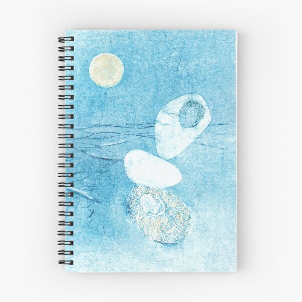 Item preview, Moon and stone stack - incoming tide designed and sold by LisaLeQuelenec.