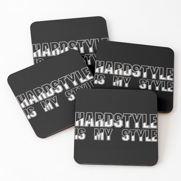 Item preview, Hardstyle Is My Style Hardcore Music White designed and sold by RichTeeDesigns.