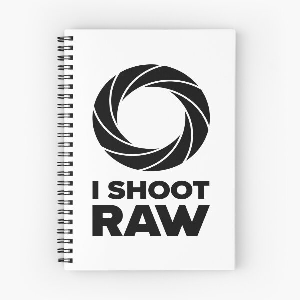 Item preview, I Shoot Raw III - Photography Design (Black Text) designed and sold by STUDIO-72.
