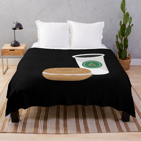 Item preview, COFFEE AND BAGLE  designed and sold by DiscoVibes.