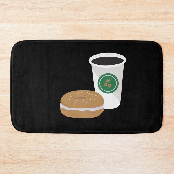 Item preview, COFFEE AND BAGLE  designed and sold by DiscoVibes.
