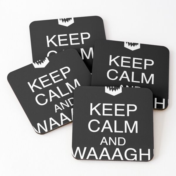 Item preview, Keep Calm and WAAAGH! Essential designed and sold by RosaGuerra12.