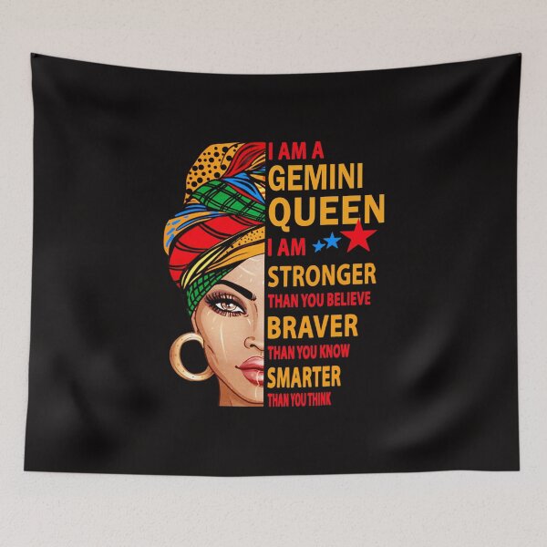 Item preview, Gemini queen I am stronger birthday gift for Gemini zodiac  designed and sold by eddejosspa.