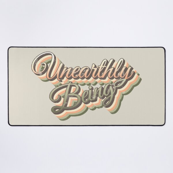 Item preview, Distressed Style Cool Retro UNEARTHLY BEING slogan designed and sold by TrulyEpoque.