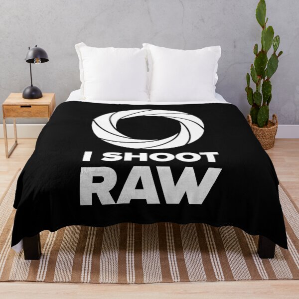 Item preview, I Shoot Raw III - Photography Design (White Text) designed and sold by STUDIO-72.