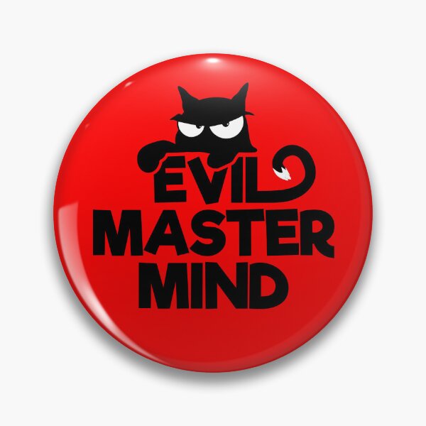 Item preview, Evil Mastermind Funny Cat Lover's designed and sold by Happy Puppy Print On Demand.