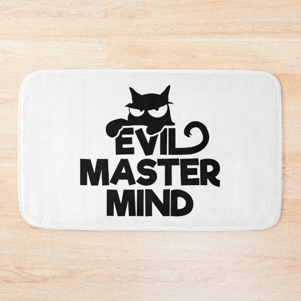 Item preview, Evil Mastermind Funny Cat Lover's designed and sold by Happy Puppy Print On Demand.