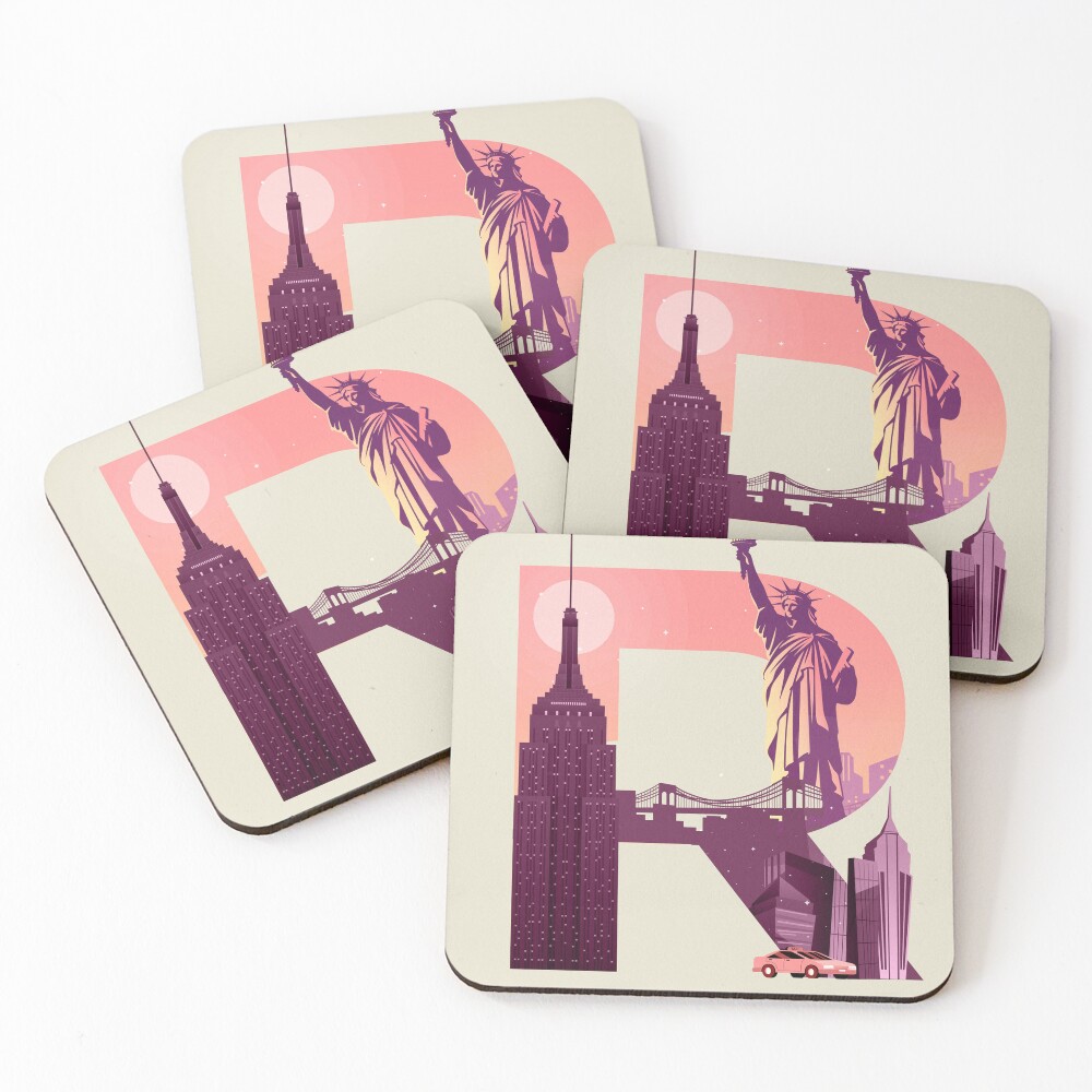Item preview, Coasters (Set of 4) designed and sold by Timelessbasics.