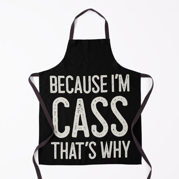 Item preview, Because I’m Cass That’s Why Funny Personalized Name designed and sold by MariosNydras.