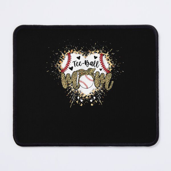 Item preview, Ball Mom Mother's Day Tee Teeball Mom Leopard Funny T-Shirt designed and sold by bloemeg.