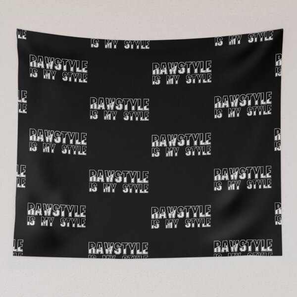 Item preview, Rawstyle Is My Style Hardcore Music White designed and sold by RichTeeDesigns.