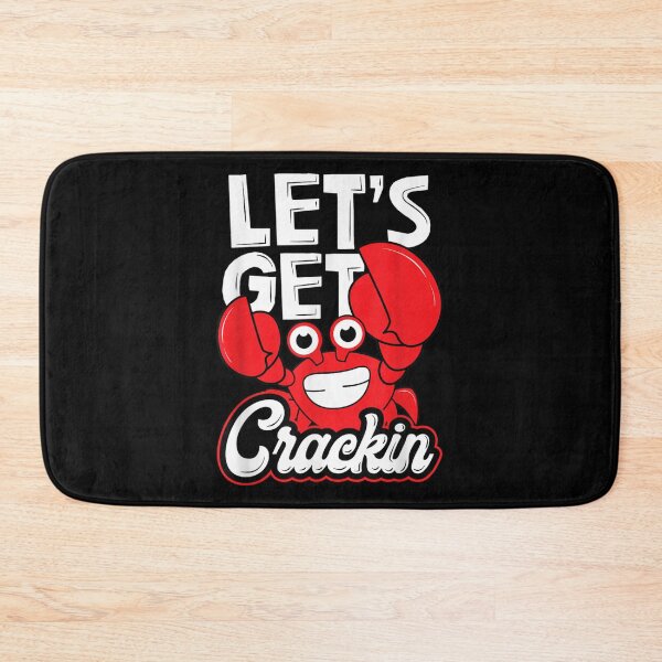 Item preview, Lets Get Crackin Funny Crab Eater Seafood Lover Crab Boil designed and sold by AlanaDobra.