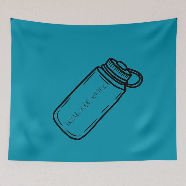 Item preview, DRINK YOUR WATER  designed and sold by DiscoVibes.