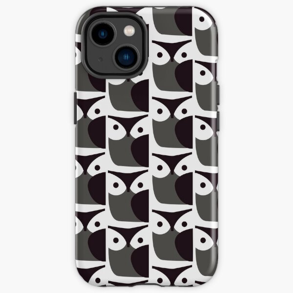orla kiely owl iPhone Tough Case