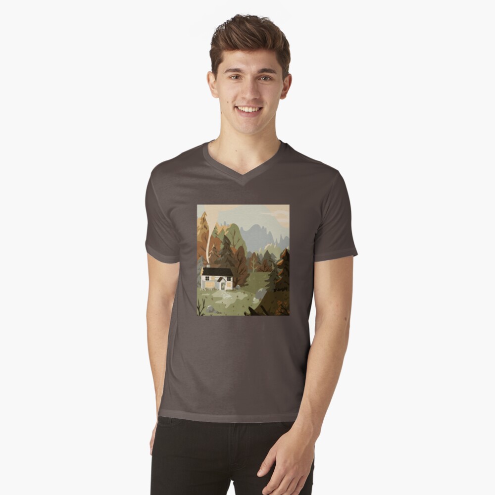 Item preview, V-Neck T-Shirt designed and sold by JiggsFashion.