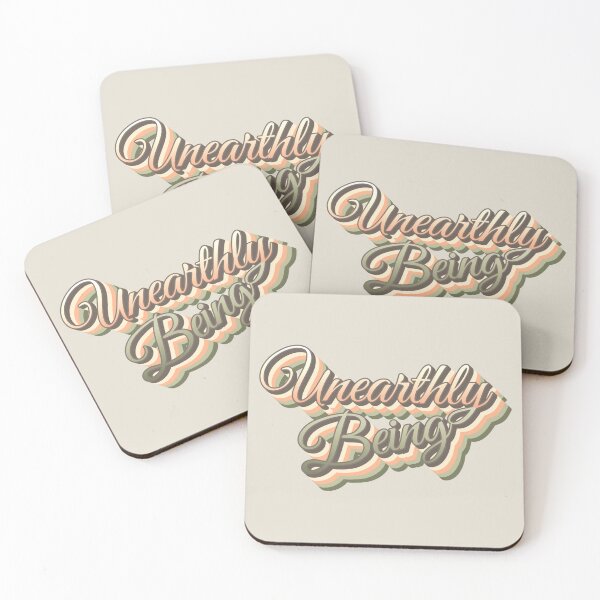 Item preview, Cool Retro UNEARTHLY BEING slogan designed and sold by TrulyEpoque.
