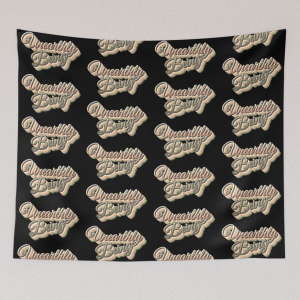 Item preview, Cool Retro UNEARTHLY BEING slogan designed and sold by TrulyEpoque.