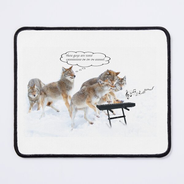 Item preview, Coyotes playing in the Snow designed and sold by James Cumming.