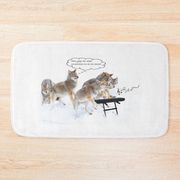 Item preview, Coyotes playing in the Snow designed and sold by James Cumming.
