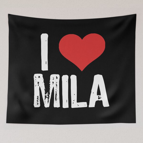 Item preview, I Love Mila designed and sold by The "I Love Everything" Shop.