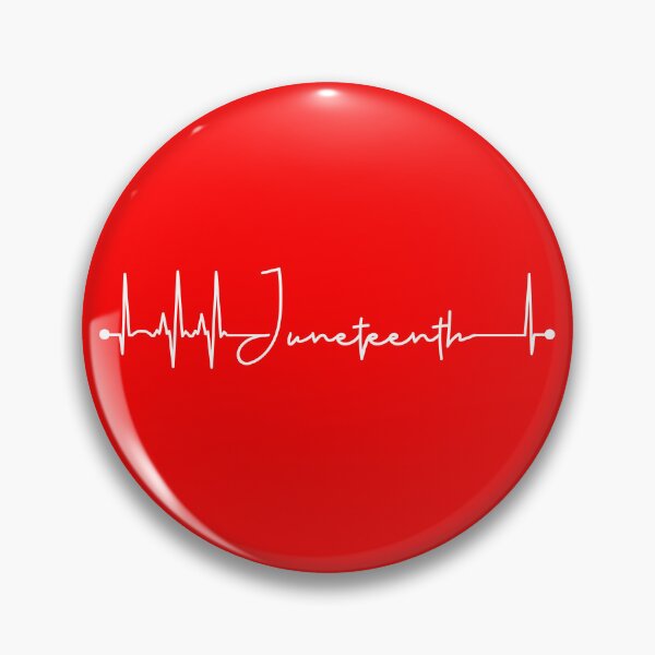 Artikelvorschau, Juneteenth Heartbeat Black History EKG Pulse Juneteenth Gear entworfen und verkauft von DynamicDesign.