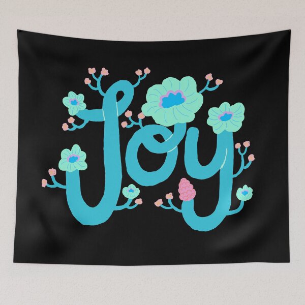 Item preview, Joy (flowers) designed and sold by pencilpepper.