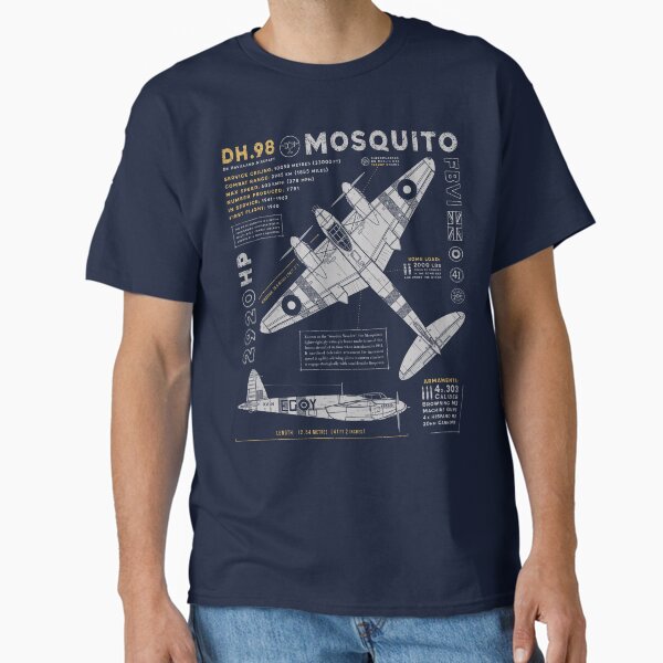 Aperçu de l'œuvre Moustique de Havilland créée et vendue par 909 Apparel®.