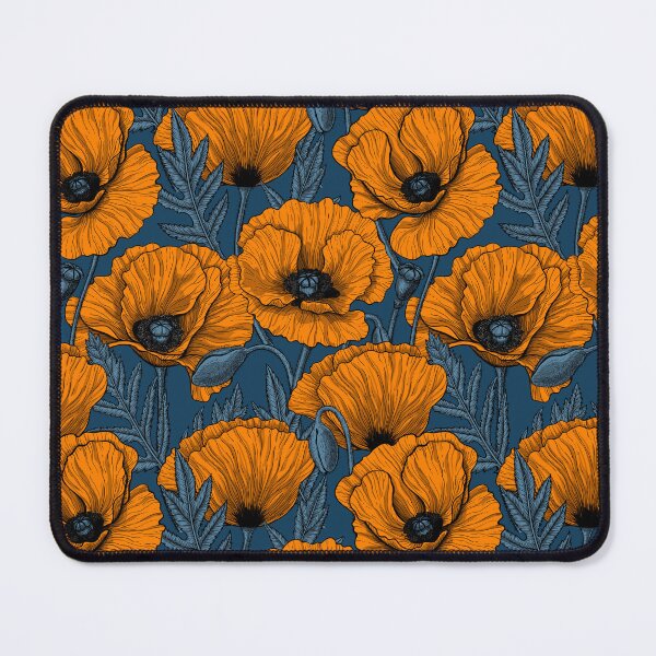 Item preview, Orange poppies designed and sold by Katerina Mitkova Kirilova.