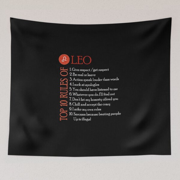 Item preview, Copy of Top 10 Rules Of Leo designed and sold by sssweetness.