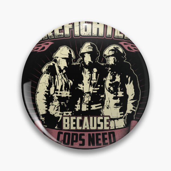 Item preview, God Made Firefighters Cops Need Heroes Too designed and sold by Isidroward.