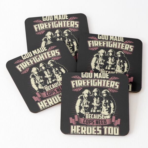 Item preview, God Made Firefighters Cops Need Heroes Too designed and sold by Isidroward.