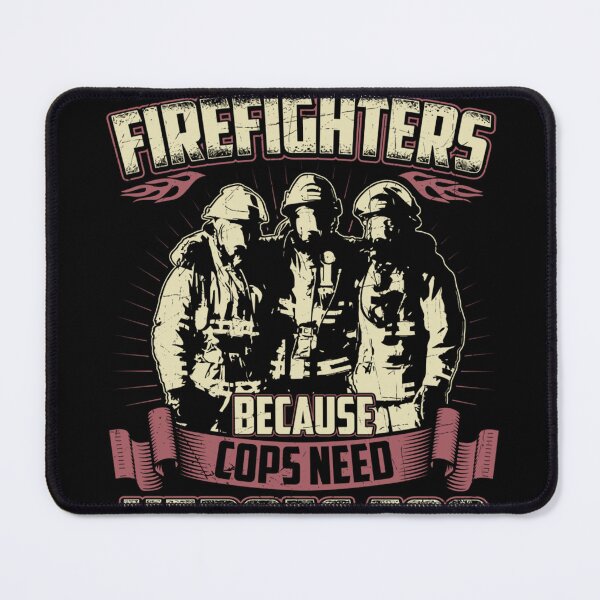 Item preview, God Made Firefighters Cops Need Heroes Too designed and sold by Isidroward.