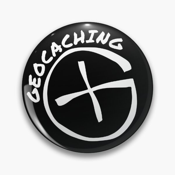 Item preview, Geocaching Logo design in white. designed and sold by SwnCreations.