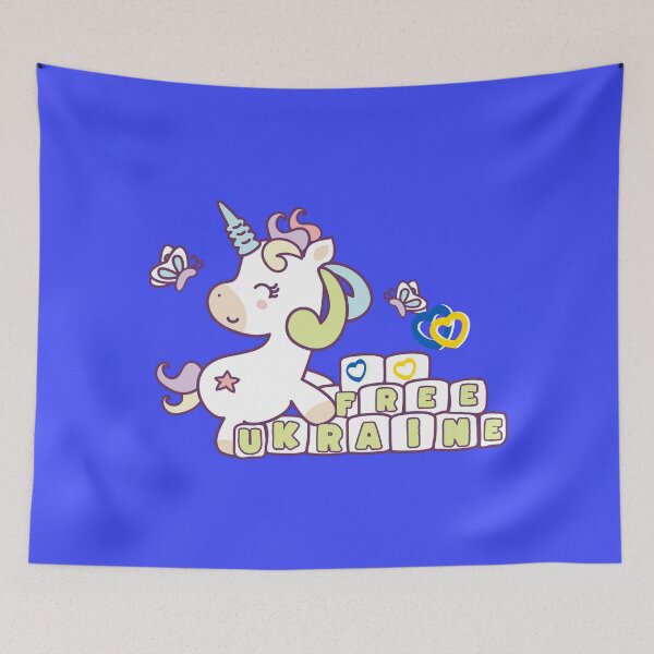 Item preview, Free Ukraine free Ukraine unicorn designed and sold by vibeno1.