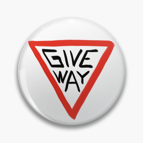 Item preview, Give Way (Light Background) designed and sold by DiHK.
