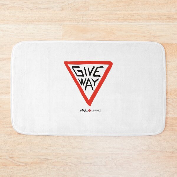 Item preview, Give Way (Light Background) designed and sold by DiHK.