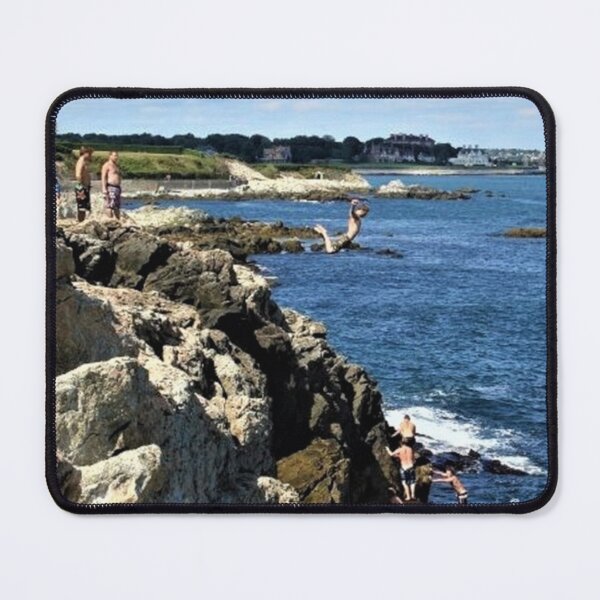 Item preview, Cliff diving along Newport, RI_s Cliff Walk - Jeanpaul Ferro designed and sold by Britney-US.