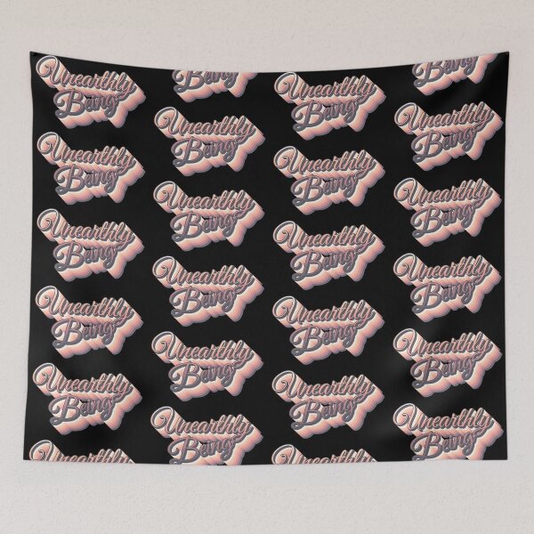 Item preview, Cool Pastel Retro UNEARTHLY BEING slogan designed and sold by TrulyEpoque.