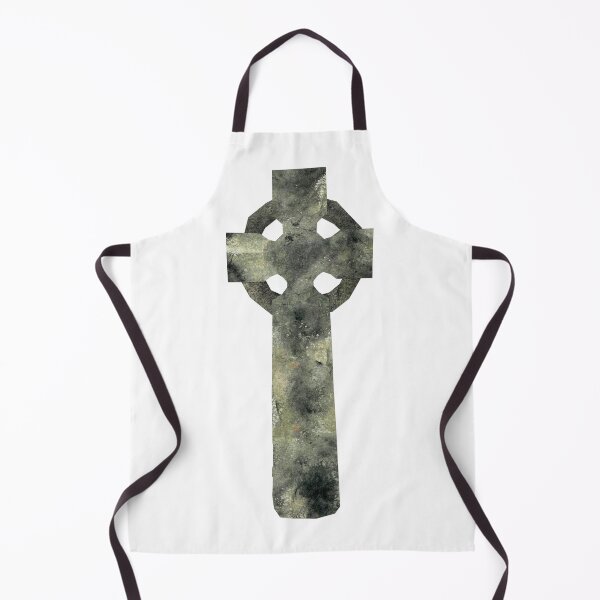 Item preview, stone celtic cross designed and sold by BabbanGaelg.