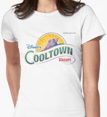 Disner's Cooltown Vacay! Place Things! Women's Fitted T-Shirt