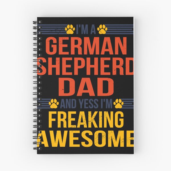 Item preview, Awesome German Shepherd Dad Fathers Day Funny Dog Lover designed and sold by RJ-Art.