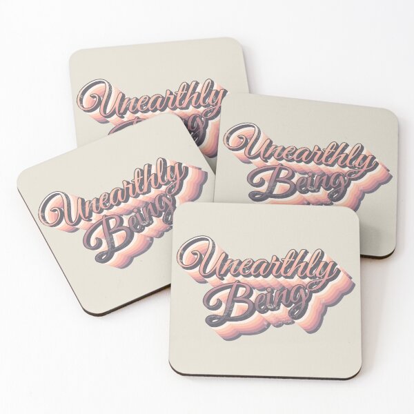 Item preview, Distressed Style Cool Pastel Retro UNEARTHLY BEING slogan designed and sold by TrulyEpoque.