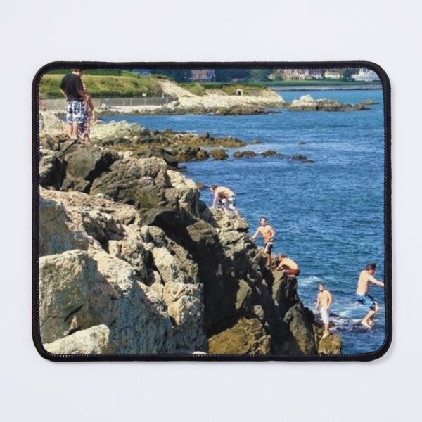 Item preview, Jacob_s Ladder - Cliff diving - Rough Point, Newport, Rhode Island by Jeanpaul Ferro designed and sold by Britney-US.