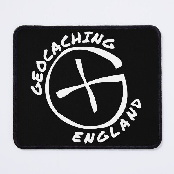 Item preview, Geocaching England Logo design in white. designed and sold by SwnCreations.