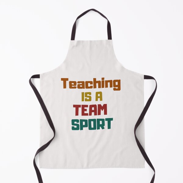 Item preview, Retro Teaching Is A Team Sport Art Designs designed and sold by Manilyn0907.