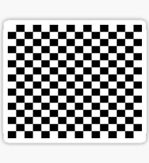 Chequered Flag Leggings - Checkered Racing Car Winner Jeggings Sticker